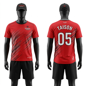 Maillot de tennis en polyester Dry Fit de qualité supérieure 180 GSM, bleu dégradé, col polo, sublimation, logo personnalisé - Product Image 5