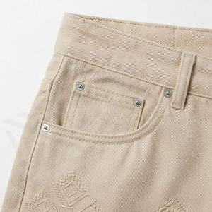 กางเกงยีนส์ขาสั้นผู้ชายสไตล์สตรีทแวร์ Y2K ประดับคริสตัล ทรงหลวม วินเทจ ล้างสี แต่งเพชร กางเกงยีนส์ขาสั้นคุณภาพสูงสำหรับออกกำลังกาย - Product Image 5