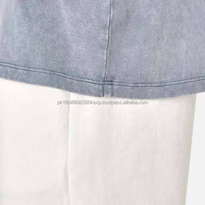 T-shirt personnalisé à l'acide, coupe classique pour homme, imprimé vintage, 100% coton, été, unisexe, streetwear décontracté, séchage rapide - Product Image 6