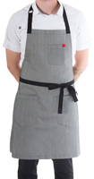 Delantales de Chef con Logotipo Personalizado, Uniformes de Restaurante para Personal de Cocina, Hotel y Bar, Unisex, Manga Larga, con Botones, Tejido de Poliéster