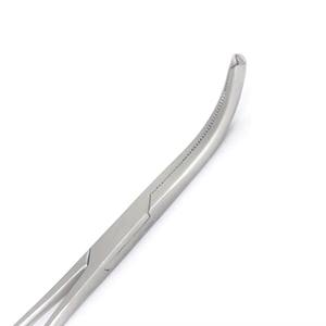 Pinzas Quirúrgicas de Acero Inoxidable HERMANN MEDITECH Kocher 140 mm Curvas 312-319-140, Juego de Instrumentos Manuales para Agarrar Tejidos de Forma Segura - Product Image 6