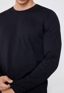Camiseta Deportiva de Manga Larga para Hombre STELLAR, Diseño de Parches, Tela de Pana, Corte Regular, Informal, Transpirable - Product Image 3