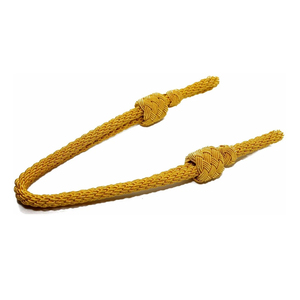 Cordons de chapeau en fil métallique pour uniforme de cérémonie, 100% nylon tressé, diamètre et longueur personnalisés, design de haute qualité pour vêtements - Product Image 4