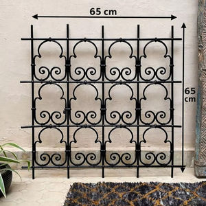 Miroir mural islamique moderne encadré, couleur et forme personnalisées, grande décoration d'intérieur, calligraphie arabe, bois MDF, fer, 12 mm d'épaisseur, MS - Product Image 1