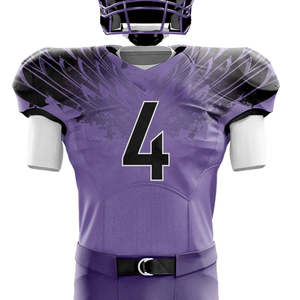 Factory Wholesale American Football Uniform Custom Team Name American Football Uniform Polyester Fabric Sportswear For Men - Product Image 4
