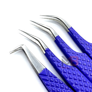 Pinzas de Acero Inoxidable para Extensión de Pestañas al por Mayor, Pinzas de Precisión para Pestañas de Marca Privada - Product Image 6