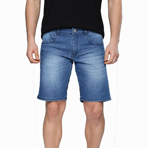 Manufacturing Service Custom Mens Distressed Denim Shorts Comfortable Summer Jean Shorts Private Label - Product Image 1
