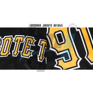 Maillot de baseball de qualité supérieure, couleur personnalisée, service OEM, maillot de baseball uni - Product Image 6