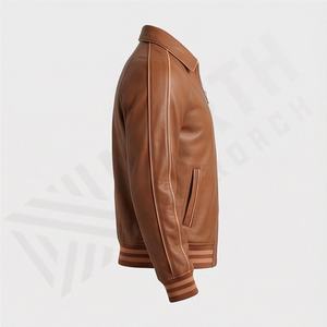 Veste de moto en cuir véritable pour homme de qualité supérieure, nouvelle arrivée, vestes de moto d'hiver, protections amovibles, personnalisables - Product Image 3