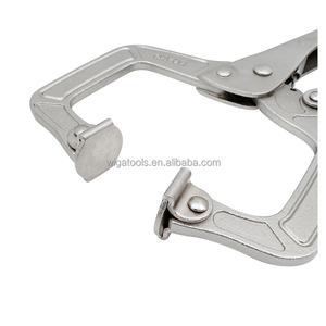 WIGA-11SK CR-MO Locking Pliers C <b>Clamp</b> with Loop Ring Heavy Duty Workshop Fastening Tool - Product Image 2