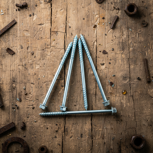 Vis à tête hexagonale haute résistance, zinguées, en acier au carbone, métriques/pouces, DIN/ANSI, classe 4.8 et 6.8, marque PDC, filetage partiel - Product Image 1