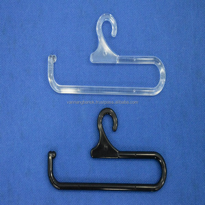 Meilleur tarif T115 Cintre avec couleurs transparentes noires Matériau PP pour serviettes Chapeaux Prix raisonnable Accessoires de vêtement - Product Image 3