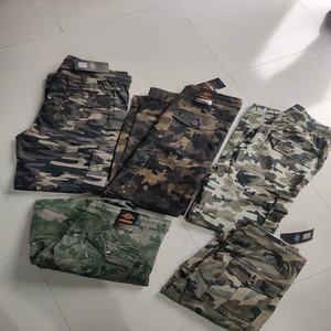 Pantalones de Jogger de cintura alta para hombre, informal, algodón, licra, mezcla personalizada para estampado abullonado, ajuste holgado, carga de 6 bolsillos con bordado - Product Image 6