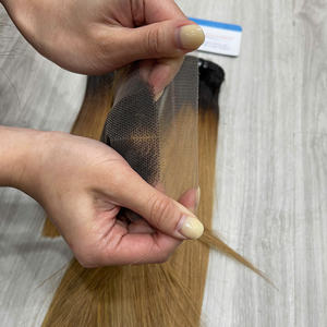 Extensiones de Cabello Liso Ombre SDD y DD de Color Degradado, Precio de Fábrica, Duraderas, 100% Cabello Humano Vietnamita - Product Image 4