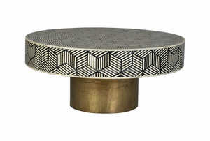 La mejor mesa con incrustaciones de hueso con muebles con incrustaciones de hueso de estilo marroquí a un precio muy barato de Royal Decore Mart - Product Image 3