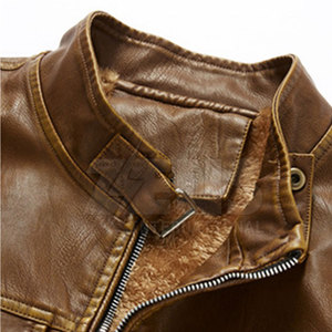 Chaleco de Cuero para Hombre, Transpirable, Cálido para Invierno, Uso Casual, Precio Razonable, Personalizable - Product Image 3