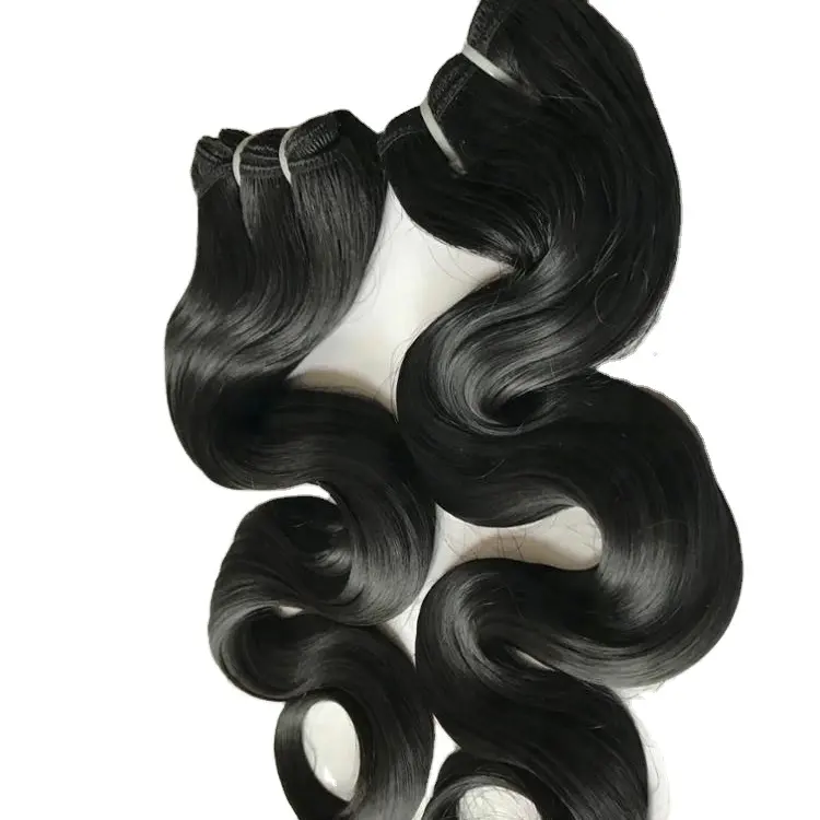 Paquetes de cabello virgen alineado con cutícula, extensión de cabello humano de 32 pulgadas 100% proveedores de cabello crudo indio crudo