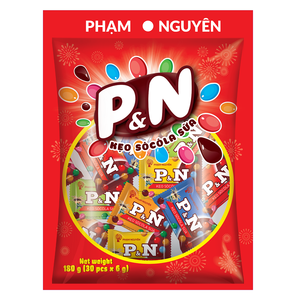 Caramelos de chocolate con leche en forma de bola, coloridos y recubiertos de azúcar, para niños, 30 unidades por 12 bolsas, 12 meses de duración, Vietnam, refrigerar y conservar en seco. - Product Image 2