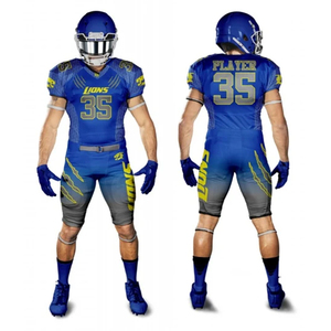 Club Match Practice Kit Custom Design Fully Sublimated Design Padded American Football Uniforms Youth Personalized Jersey <b>Sets</b> - Product Image 6