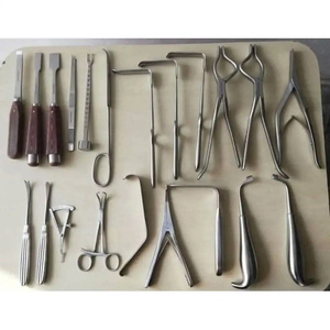 Ensemble d'instruments de chirurgie crâno-faciale, outils de reconstruction faciale, kit de procédure en acier inoxydable de qualité médicale - Product Image 1