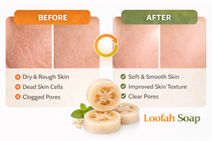 Jabón de Luffa Herbal Biodegradable, Orgánico, Vegano, Hecho a Mano, para Spa, Baño, Cuidado de la Piel, Hotel, Marca Privada, Blanqueador, Limpiador Profundo - Product Image 4