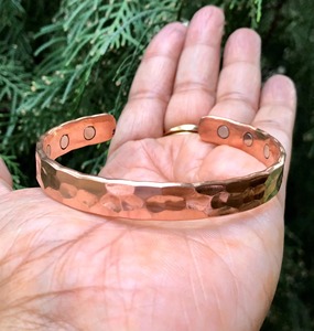 High Quality Solid <b>Copper</b> Bracelets & Cuffs Pure <b>Copper</b> Non-Toxic Customizable Design Women's Gift Set Rose Gold Plated <b>Copper</b> A - Product Image 1