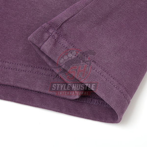 Shorts de estilo nuevo con lavado ácido, de secado rápido, hechos de poliéster y algodón, shorts con lavado ácido de alta calidad. - Product Image 5