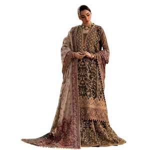 Elegant Pakistani Evening Wear <b>Dress</b> for Women Luxury Embroidered Wedding Party <b>Dress</b> Formal Designer Guest Outfit - Product Image 1