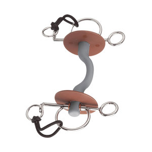 Mors de cheval en acier inoxydable avec joint coulissant à rouleaux en cuivre, mors de bridon équestre couleur argent, équipement équestre 2026 à vendre - Product Image 5