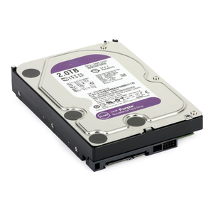 WD23PURZ 2TB 퍼플 3.5인치 SATA 신형 데스크탑 내장 하드 드라이브 5400RPM 64MB 캐시 6Gb/s 비디오 녹화 보안 저장소 - Product Image 3
