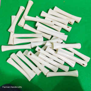 Flûte artisanale en os de buffle blanc, instrument de musique naturellement sculpté pour collectionneurs et musiciens à prix avantageux - Product Image 6