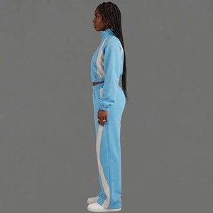 Survêtements décontractés en molleton de coton pour femmes, nouvelle collection, vêtements de sport de haute qualité, survêtements élégants pour femmes - Product Image 2