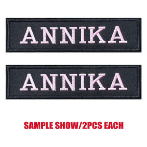 ผู้ผลิตจากโรงงานโดยตรง รับผลิตแพทช์ปักเย็บติดเสื้อผ้าและหมวก ปริมาณสั่งซื้อขั้นต่ำน้อย แพทช์ปักผ้าทวิลแบบกำหนดเอง - Product Image 2