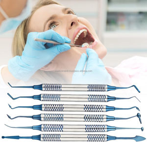 Herramientas Manuales para Restauración Dental de Composite, 6 Piezas, Acero Inoxidable, Antiadherentes, CE ISO Clase I, Venta al Por Mayor de Fábrica - Product Image 2