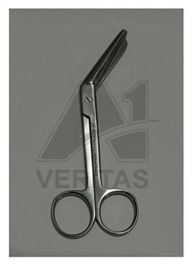 Tijeras Lister A-1 VERITAS de Acero Inoxidable de Alta Calidad, Tijeras para Cortar Vendajes con Hojas Curvas, Instrumentos Certificados ISO y CE - Product Image 3