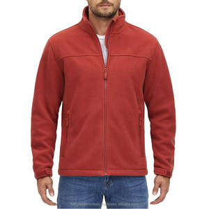 <b>Mens</b> Thermal <b>Fleece</b> Winter Bomber Jacket with Zipper Pockets Casual Full <b>Zip</b> <b>up</b> Coat Windproof Work Outerwear Trekking Jackets - Product Image 4