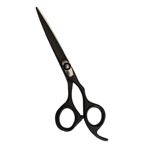 Salon professionnel Ciseaux à cheveux en céramique en titane Lames tranchantes en acier inoxydable avec outil de beauté à pointe émoussée - Product Image 2