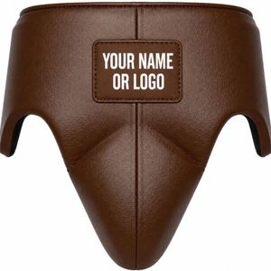 HOMIZON ENTERPRISES Prix d'usine Protection de cuisse professionnelle personnalisée pour hommes en cuir de vache véritable EVA MMA Muay Thai - Product Image 6
