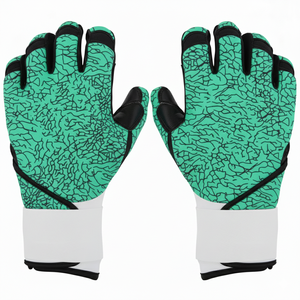 Guantes de Bateo de Béisbol Personalizados con Soporte de Muñeca de Cuero Seguro, Antideslizantes, para Softbol, Ecológicos y Duraderos - Product Image 3