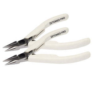 Alicates de Punta de Cadena de Acero Inoxidable Personalizables de Alta Calidad para Fabricación de Joyería DIY con Alambre de Plata y Oro, de ZETOMED PRO - Product Image 1