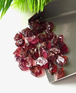 Rhodolite Garnet Gemstones Natural Mozambique Garnet <b>Crystals</b> Rough Loose Stones Jewelry Making Bulk Wholesale Supplier - Product Image 4