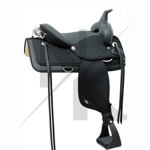 Silla de Montar Western de Cuero Premium de Venta Caliente, Fabricante de Equipo Ecuestre de Cuero Genuino de Vaca, Equipo de Equitación OEM - Product Image 5