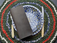 Porte-Comptes en Cuir Véritable pour Restaurant, Élégant Présentoir de Factures pour Café, Porte-Menus Personnalisable avec Logo, Porte-Tickets LBH-0003B