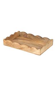 Latest Luxury Wooden Snack Tray With Double Dip Bowl Design Kitchen Dining <b>Table</b> Food Serving Platter Tray - Product Image 5