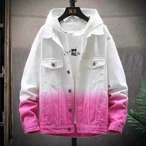 New Design <b>men</b> <b>Denim</b> <b>Jacket</b> Breathable Long Sleeves Windproof High Street 2026 Custom <b>men</b> <b>Denim</b> <b>Jacket</b> - Product Image 1
