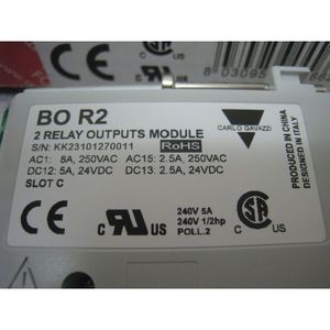 5 ชิ้นใหม่ Carlo Gavazzi BO R2, 2 รีเลย์เอาต์พุตพาวเวอร์ - อุปกรณ์และอะไหล่เซมิคอนดักเตอร์ระดับโลกที่เชื่อถือได้ - Product Image 3