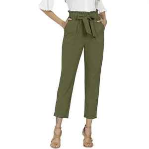 High Quality Fashionable Elastic Waist Spring Office <b>Overalls</b> Women's Casual Pants Fleece <b>Waterproof</b> Customizable - Product Image 5
