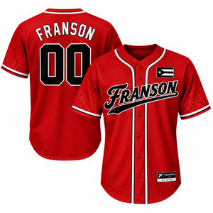 Maillot de baseball personnalisé pour femme, Coupe du Monde de baseball 2026, 100 % polyester, antibactérien, manches courtes - Product Image 3