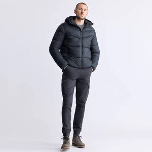 Latest Style Mens Puffer Jacket Bubble <b>Padded</b> Winter Wear <b>Waterproof</b> Hooded Down Jacket with Warm Plus Size Protection - Product Image 5