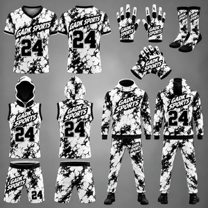 Nuevo uniforme de fútbol 7v7 personalizado de poliéster a la venta, último modelo de moda, nuevo estilo de uniforme 7 contra 7 para equipos deportivos. - Product Image 4